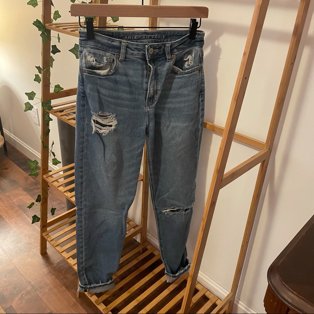 AE Stretch Mom Jean